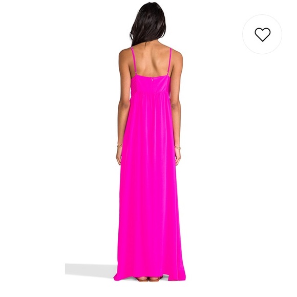 NWOT Amanda Uprichard Ballet Silk Gown - Picture 4 of 6